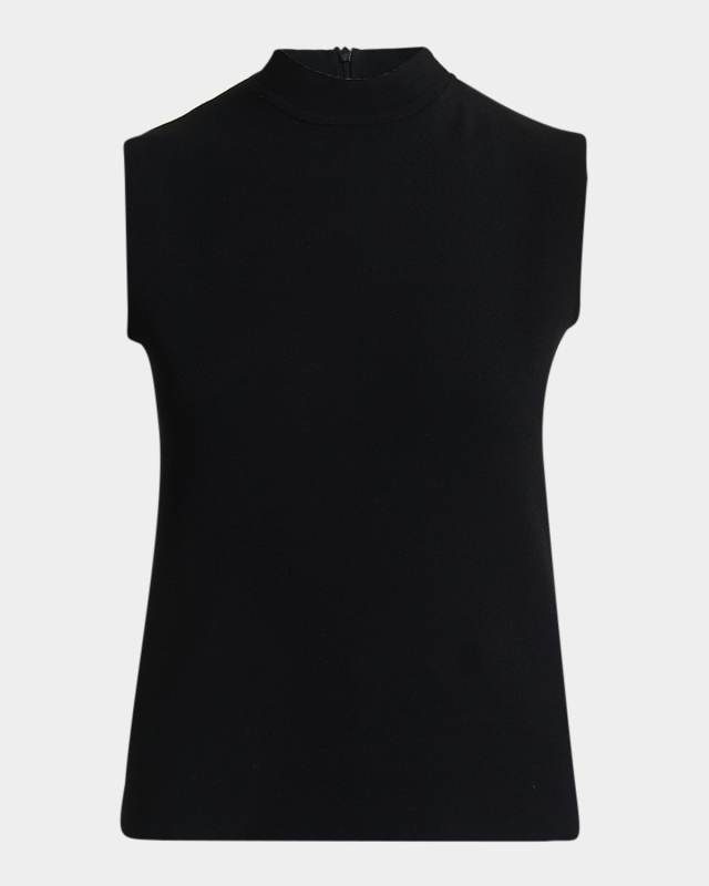 Mock-Neck Tank Top